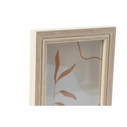 Bilderrahmen für die Wand DKD Home Decor Braun Holz Moderne (Restauriert A)