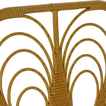 Havestol DKD Home Decor MB-178991 58 x 65 x 89 cm natürlich Schwarz Metall Synthetischer Rattan