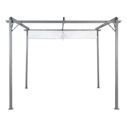 Pergola DKD Home Decor MB-179021 290 x 290 x 230 cm Stahl Metall/Kunststoff