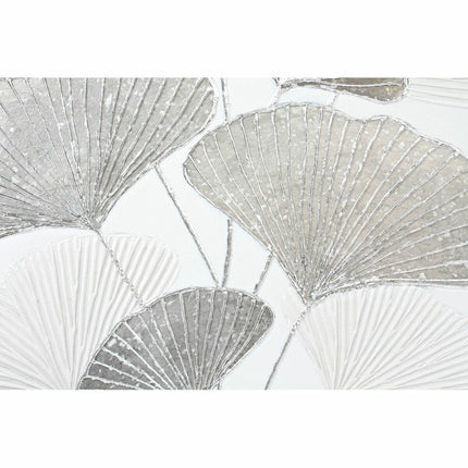 Bild DKD Home Decor 80 x 3,8 x 100 cm Leinwand Kiefer Traditionell Pflanzenblatt
