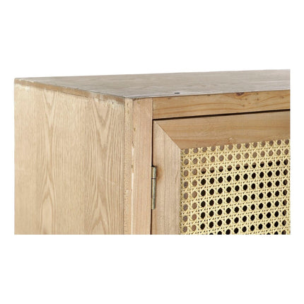 Schrank DKD Home Decor 8424001794942 60 x 38 x 140,5 cm Tanne natürlich Metall Holz MDF