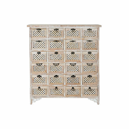 Schubladenschrank DKD Home Decor Tanne Hellbraun (89 x 30 x 98 cm)