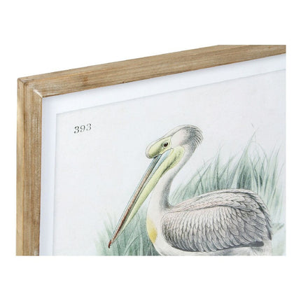Bild DKD Home Decor Pelican Fugl 60 x 2 x 60 cm (2 Stück)