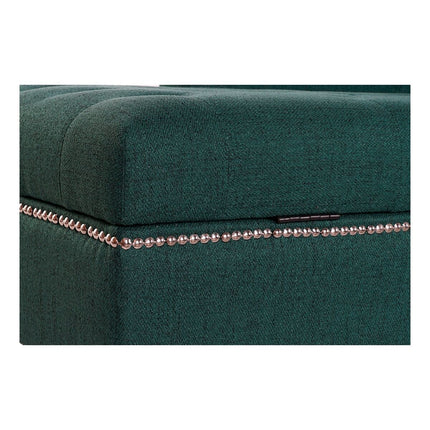 Chaise Longue DKD Home Decor 8424001795482 160 x 71 x 83 cm Schaum Schwarz grün
