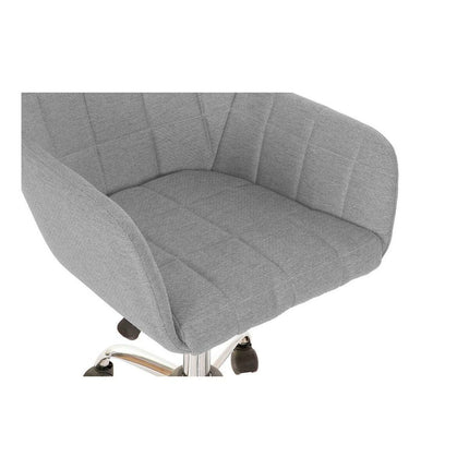 Stuhl DKD Home Decor Metall Polyester (71 x 59 x 81 cm)