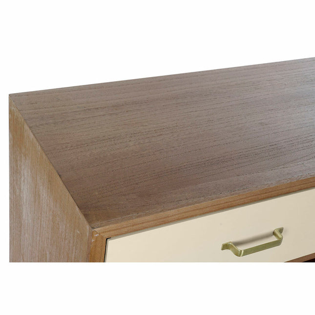 Anrichte DKD Home Decor Metall Paulonia-Holz (120 x 40 x 78.5 cm)