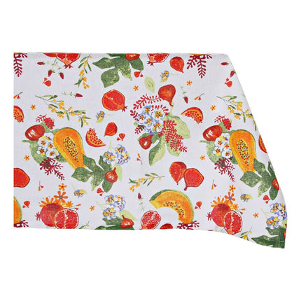 Tischdecke und Servietten DKD Home Decor 8424001798766 Tropical 150 x 150 x 0,5 cm Bunt (5 pcs)