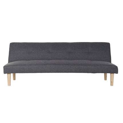 Schlafsofa DKD Home Decor Polyester Kautschukholz (180 x 68 x 66 cm) (180 x 86 x 38 cm)