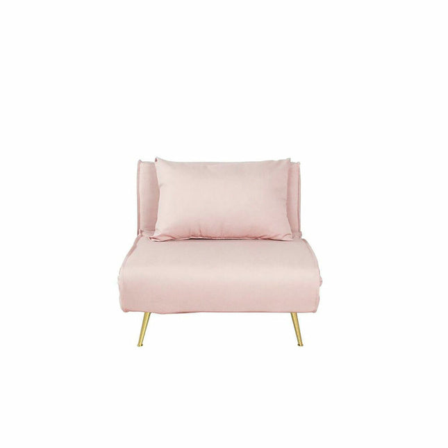 Schlafsofa DKD Home Decor Polyester Metall (90 x 196 x 30 cm) (90 x 90 x 84 cm)