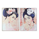 Bild DKD Home Decor CU-179961 Geisha 103,5 x 4,5 x 144 cm Orientalisch (2 Stück)