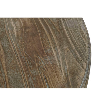 Beistelltisch DKD Home Decor 76 x 76 x 80 cm Tanne Braun Weiß