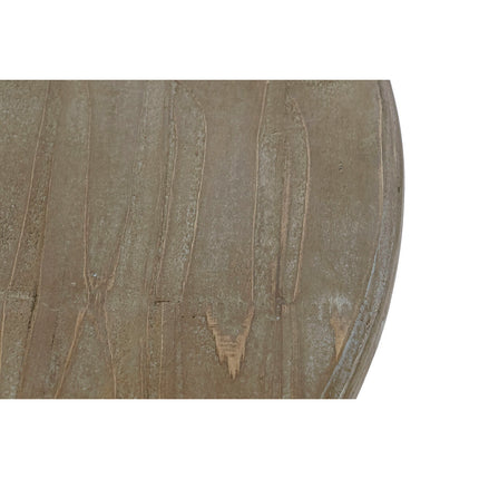 Beistelltisch DKD Home Decor 80 x 80 x 78,5 cm Tanne Braun Weiß Holz MDF