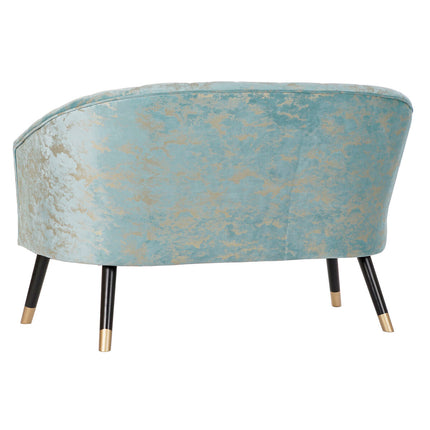 Sofa DKD Home Decor 8424001801992 Gold grün Birke (124 x 73 x 80 cm)