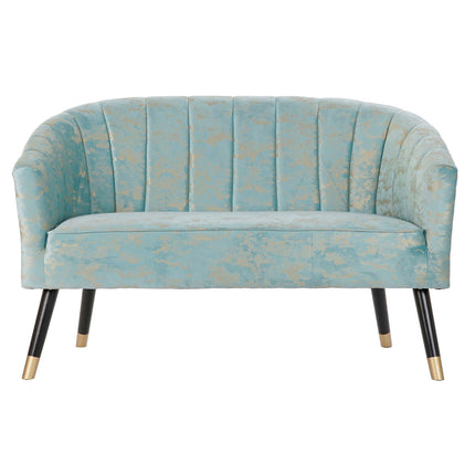 Sofa DKD Home Decor 8424001801992 Gold grün Birke (124 x 73 x 80 cm)
