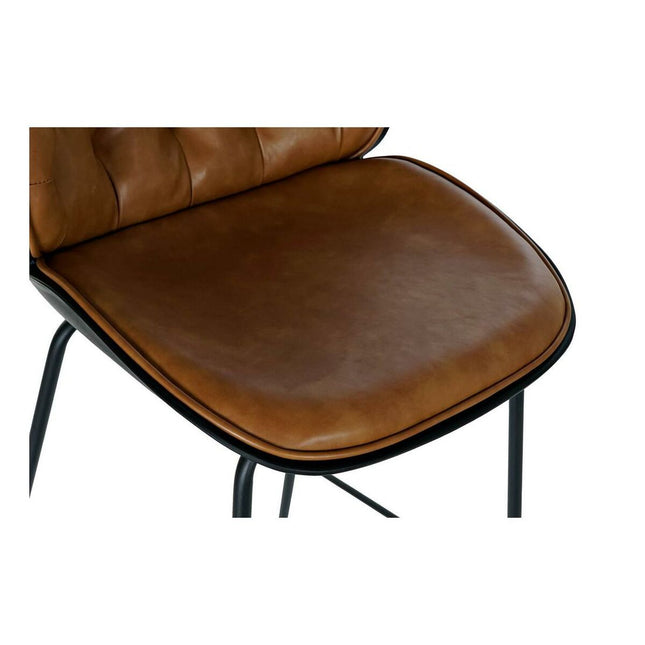 Hocker DKD Home Decor Schwarz Polyurethan Metall Camel (51 x 53 x 115 cm)