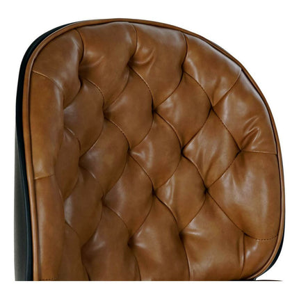 Hocker DKD Home Decor Schwarz Polyurethan Metall Camel (51 x 53 x 115 cm)