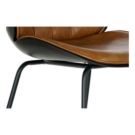 Hocker DKD Home Decor Schwarz Polyurethan Metall Camel (51 x 53 x 115 cm)