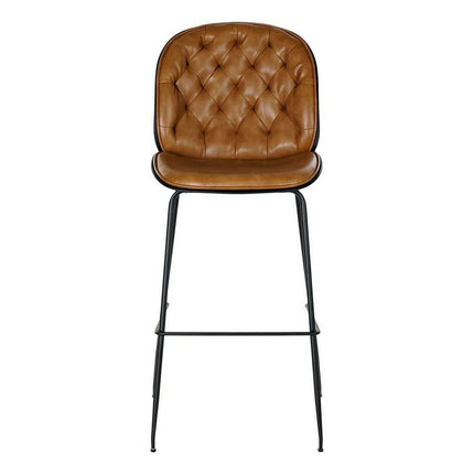 Hocker DKD Home Decor Schwarz Polyurethan Metall Camel (51 x 53 x 115 cm)