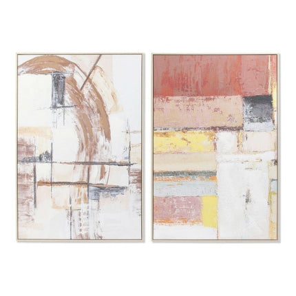 Bild DKD Home Decor abstrakt 83 x 4,5 x 123 cm Moderne (2 Stück)