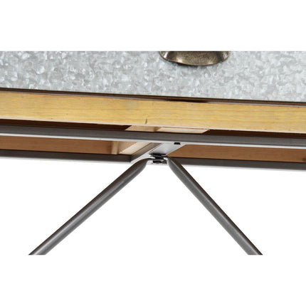 Konsole DKD Home Decor Tanne Grau Metall (120 x 48.5 x 78 cm)
