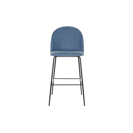 Hocker DKD Home Decor Blau Polyester Metall (55 x 50 x 110 cm)