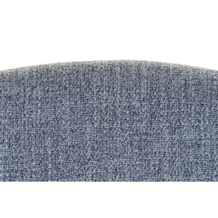 Hocker DKD Home Decor Blau Polyester Metall (55 x 50 x 110 cm)