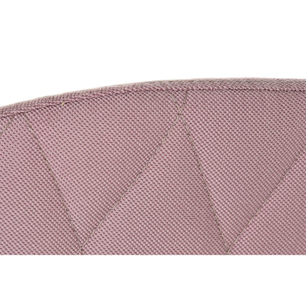 Hocker DKD Home Decor Rosa Polyester Metall (55 x 50 x 110 cm)