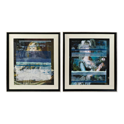 Bild DKD Home Decor CU-180444 86,6 x 4 x 100 cm Arte Moderne (2 Stück)