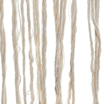 Dekoration zum Aufhängen DKD Home Decor Ethnisch 46 x 1 x 64 cm Schwarz Creme Geometrisch Boho (2 Stück)