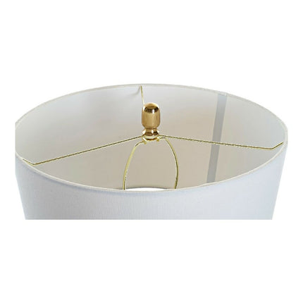 Tischlampe DKD Home Decor LA-180680 Gold Metall Weiß Marmor 220 V 38 x 38 x 69 cm 60 W