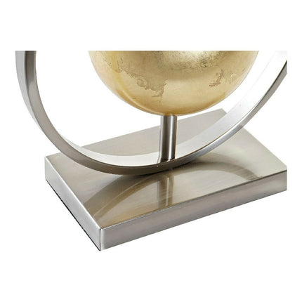 Tischlampe DKD Home Decor 8424001806843 40 x 22 x 64 cm Silberfarben Gold Metall Weiß 220 V 60 W