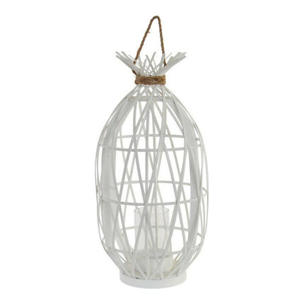 Kerzenschale DKD Home Decor 8424001807802 Holz Weiß 30 x 30 x 58 cm Mediterraner