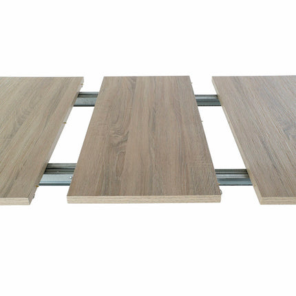 Esstisch DKD Home Decor Metall Holz MDF (160 x 90 x 76 cm) (200 x 90 x 75 cm)