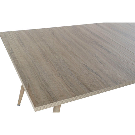 Esstisch DKD Home Decor Metall Holz MDF (160 x 90 x 76 cm) (200 x 90 x 75 cm)