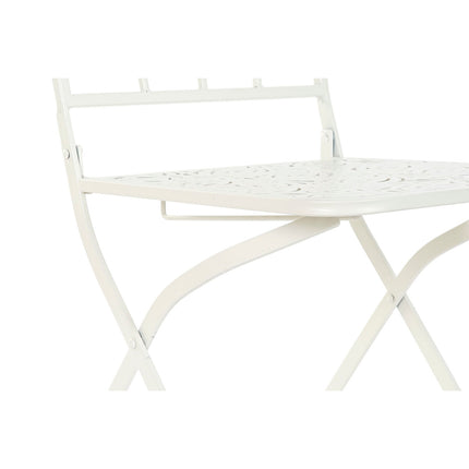 Havestol DKD Home Decor Metall Weiß (40 x 48 x 93 cm)