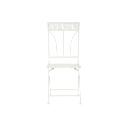 Havestol DKD Home Decor Metall Weiß (40 x 48 x 93 cm)