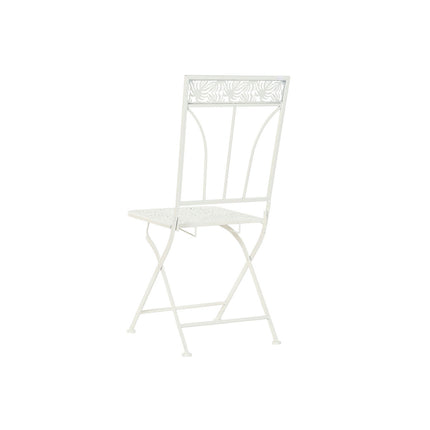 Havestol DKD Home Decor Metall Weiß (40 x 48 x 93 cm)