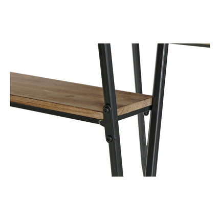 Schreibtisch DKD Home Decor Schwarz Metall Tanne (120 x 60 x 81 cm)