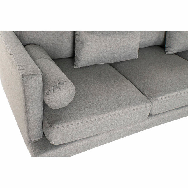 Sofa DKD Home Decor Grau Polyester (195 x 85 x 85 cm)