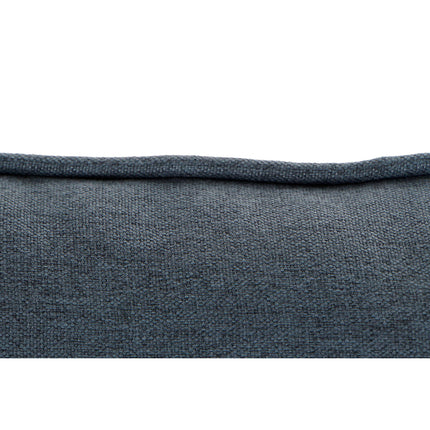 Sofa DKD Home Decor Polyester Metall Marineblau (197 x 82 x 90 cm)