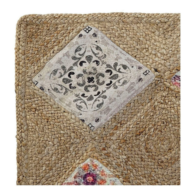 Teppich DKD Home Decor 8424001809516 160 x 230 x 0,5 cm natürlich Braun Bunt Boho