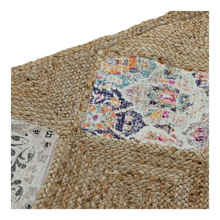 Teppich DKD Home Decor 8424001809516 160 x 230 x 0,5 cm natürlich Braun Bunt Boho