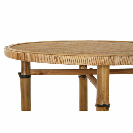 Beistelltisch DKD Home Decor natürlich Holz 60 x 60 x 61 cm Bambus