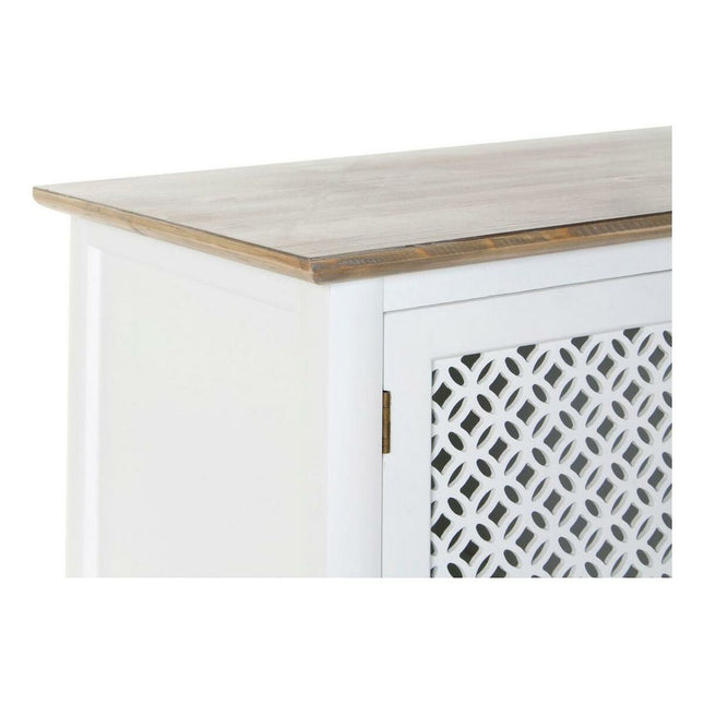 TV-Möbel DKD Home Decor 8424001812066 120 x 45 x 58 cm Tanne Weiß Hellbraun