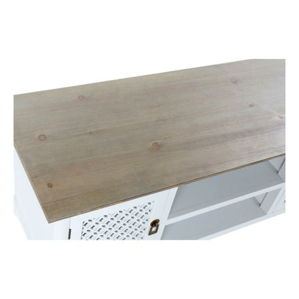 TV-Möbel DKD Home Decor 8424001812066 120 x 45 x 58 cm Tanne Weiß Hellbraun