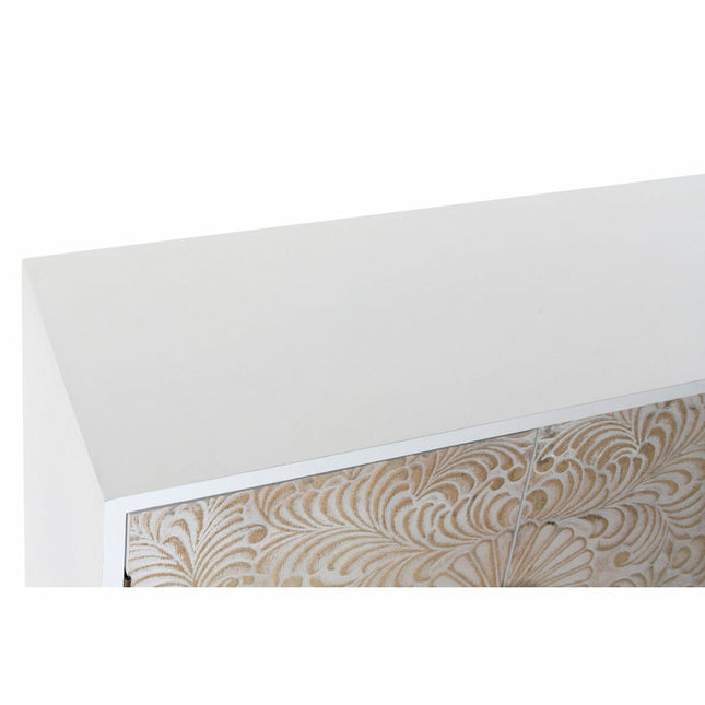 Anrichte DKD Home Decor 160 x 42 x 80 cm Tanne Weiß Kunststoff Hellbraun