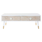 TV-Möbel DKD Home Decor Weiß Tanne Hellbraun (120 x 65 x 42 cm)