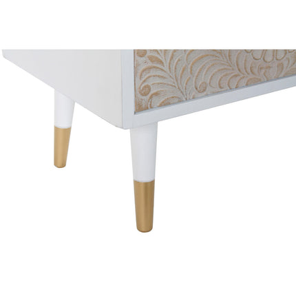 Kommode DKD Home Decor 100 x 42 x 80 cm Tanne Weiß Kunststoff Hellbraun Mandala Indianer
