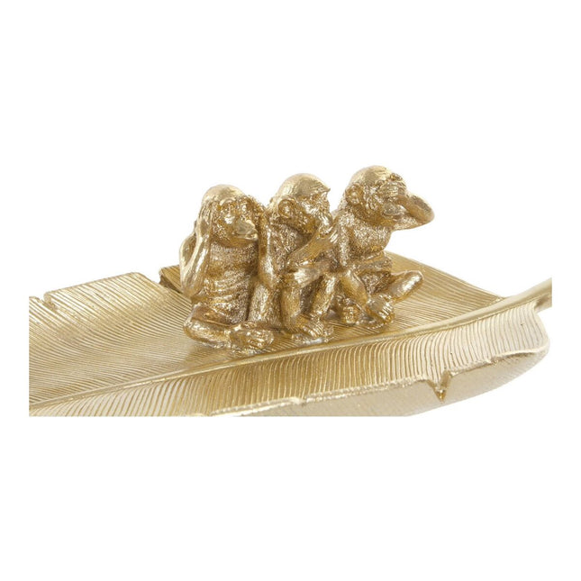 Tischdekoration DKD Home Decor 27,7 x 13,4 x 6,5 cm Gold Harz