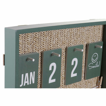 Veranstalter DKD Home Decor 30 x 3 x 50 cm grün (2 Stück)